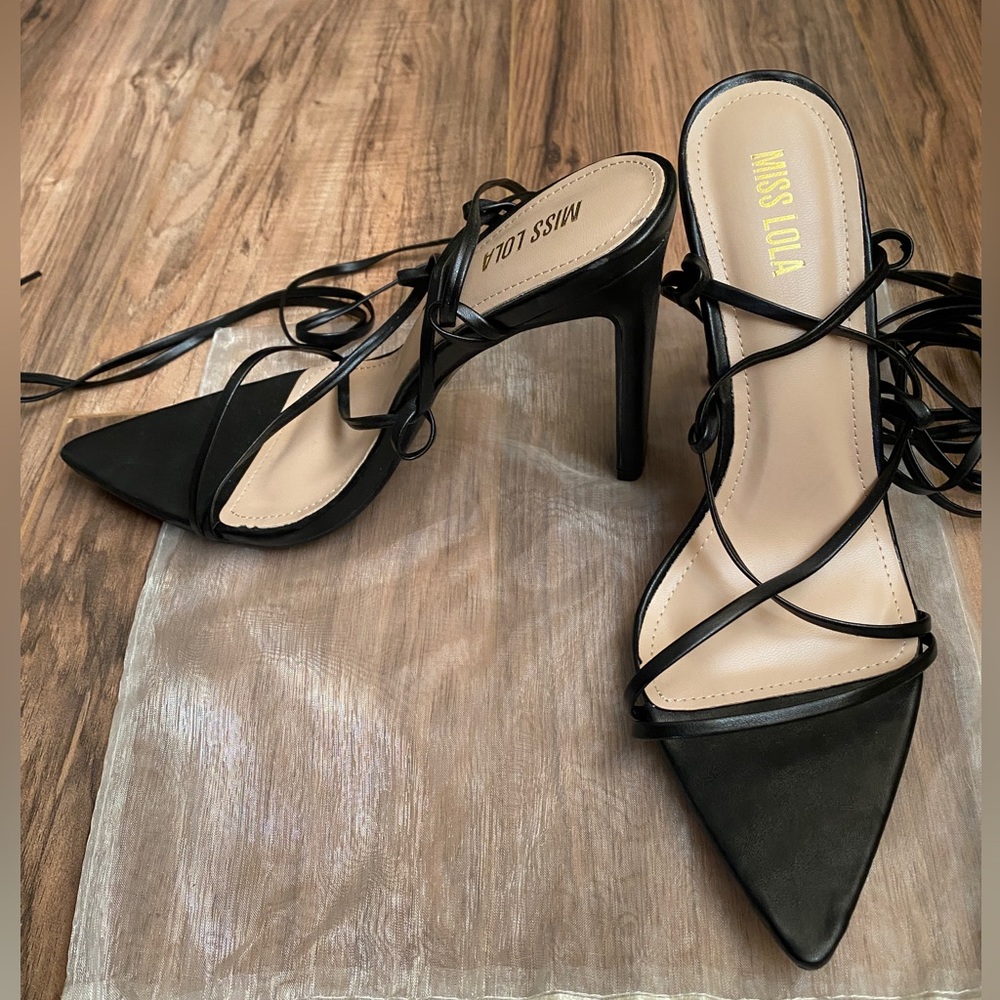 Miss Lola strappy heels - Picture 4 of 4